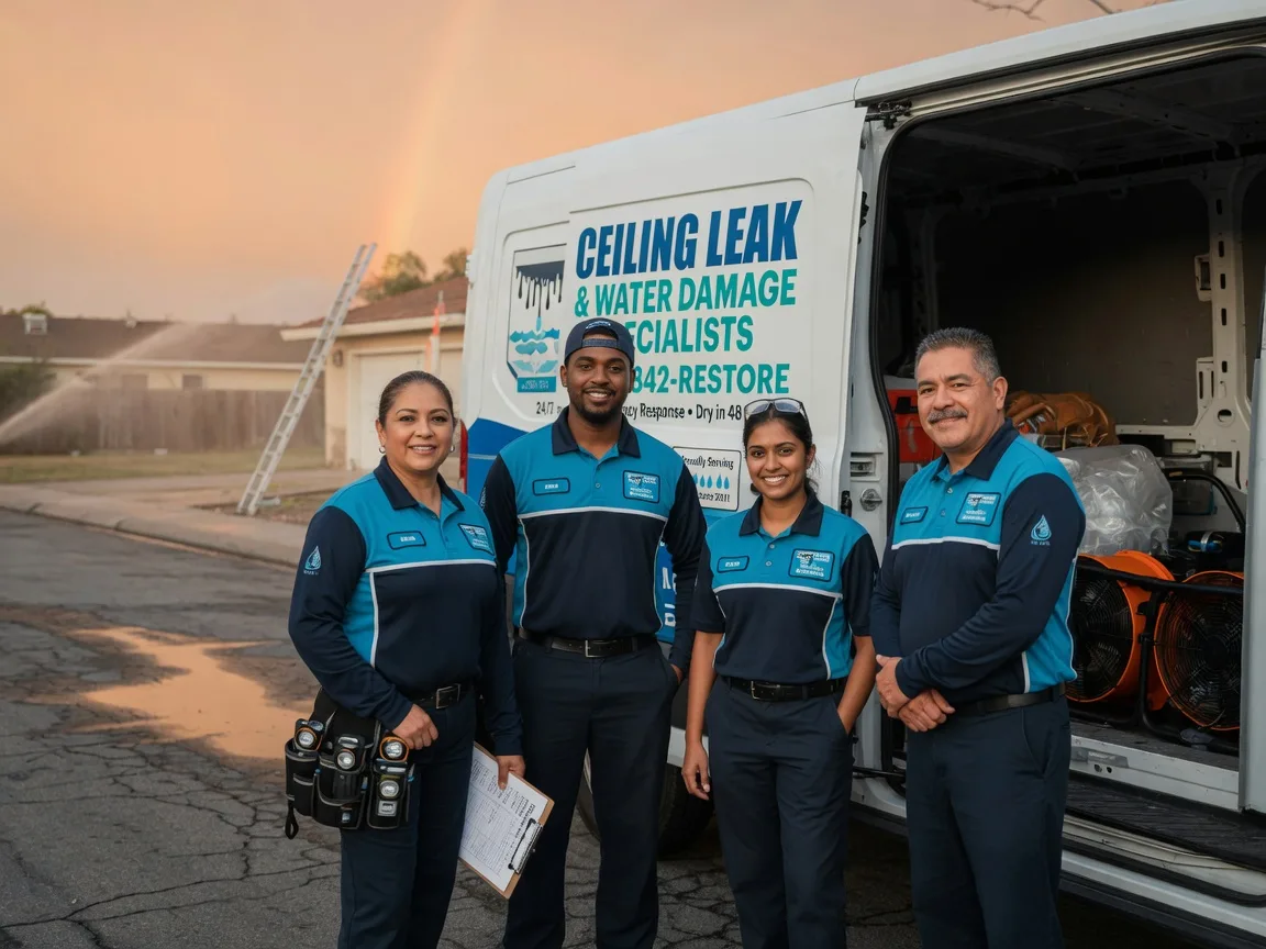 Ceiling Leak Cleanup company in Romulus, NY